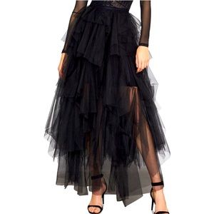 Bcbg Tulle maxi gown skirt